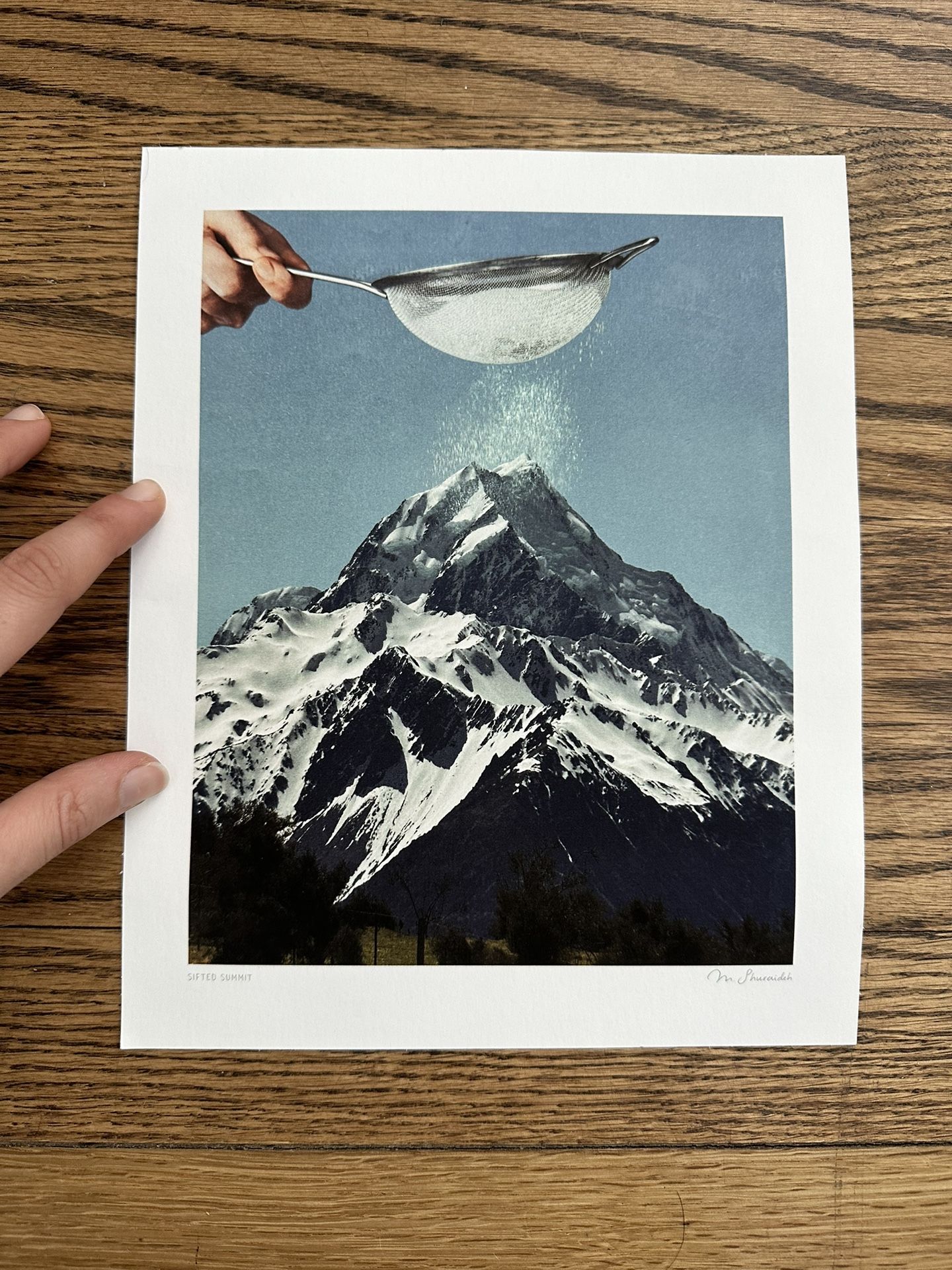 Surreal Mountain Print