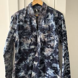 PRPS Goods & Co tie-dye button-up shirt in size M | Never Worn