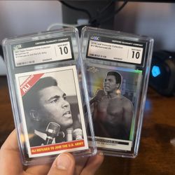 Muhammad Ali Graded Cards Mint 10 