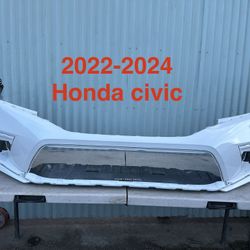 2022-2024 Honda Civic Front Bumper Oem