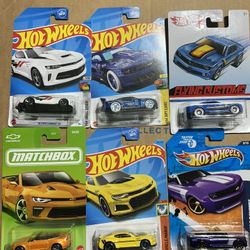 Hotwheels Chevy Camaros 
