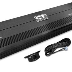 CT Sounds CT-2000.1D Compact Class D Car Audio Monoblock Amplifier, 2000 Watts RMS