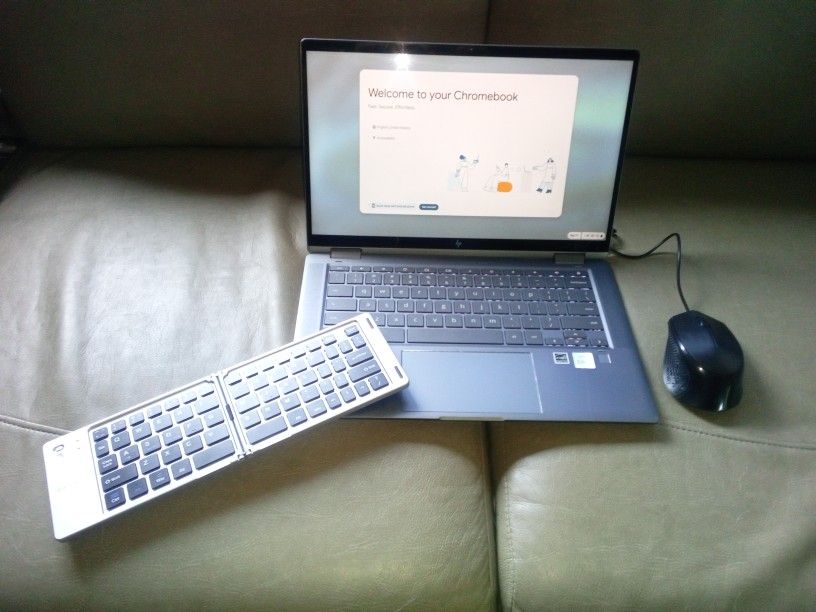 HP CHROMEBOOK X360 11.5" TOUCHSCREEN AND FOLDABLE AS TABLET