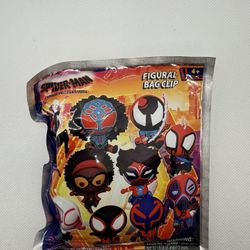 Spider-Verse 3D Foam Bag Clip Series