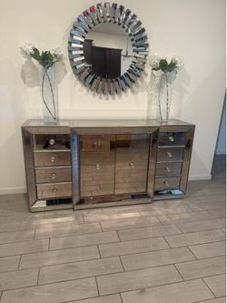 Modern glass sideboard collection