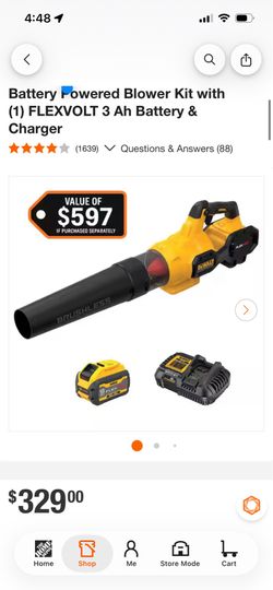 DEWALT FLEXVOLT Brushless Blower Kit