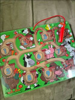 Magnetic Number Maze