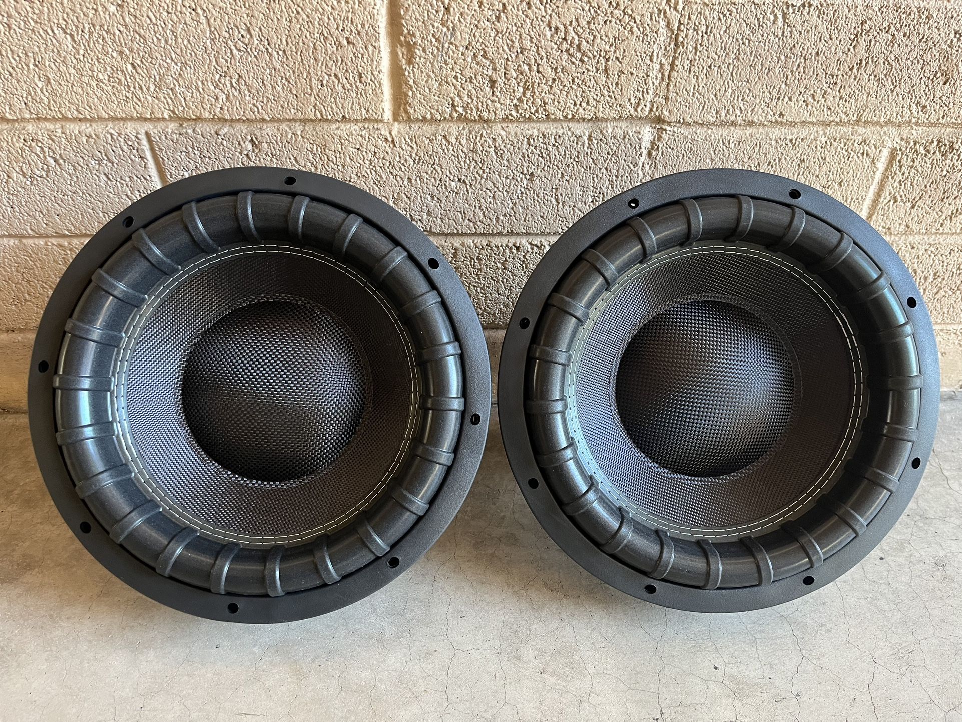 Mrmusicman Audio 12 Inch 600RMS subwoofers - $299 (2)