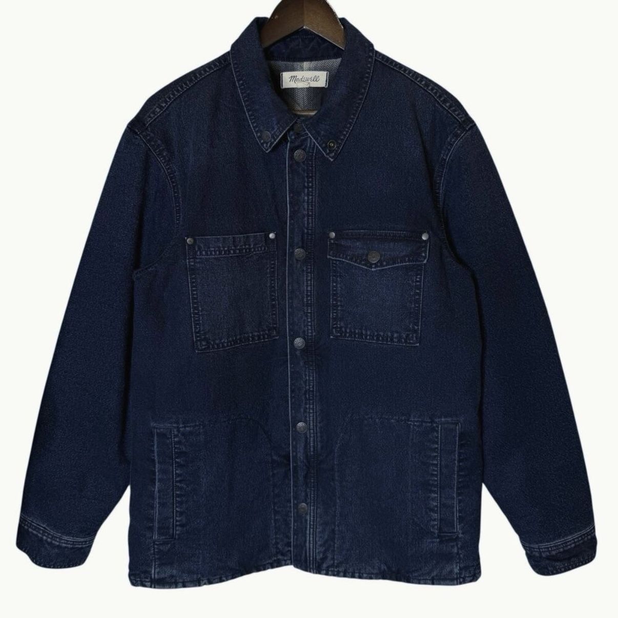 Men’s Chore Jacket - Madewell - Indigo Japanese Canvas