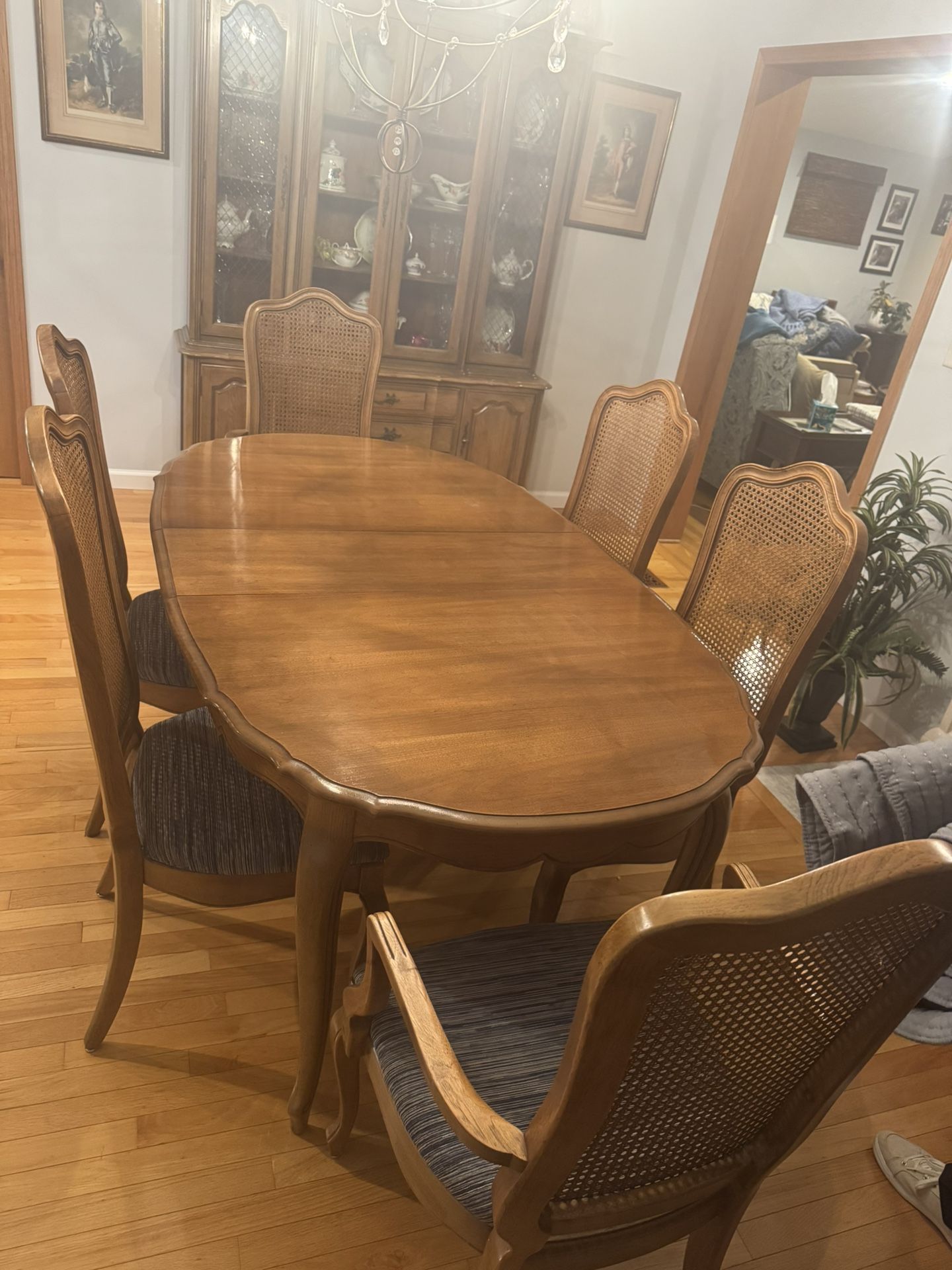 Dining Table and China Cabinet