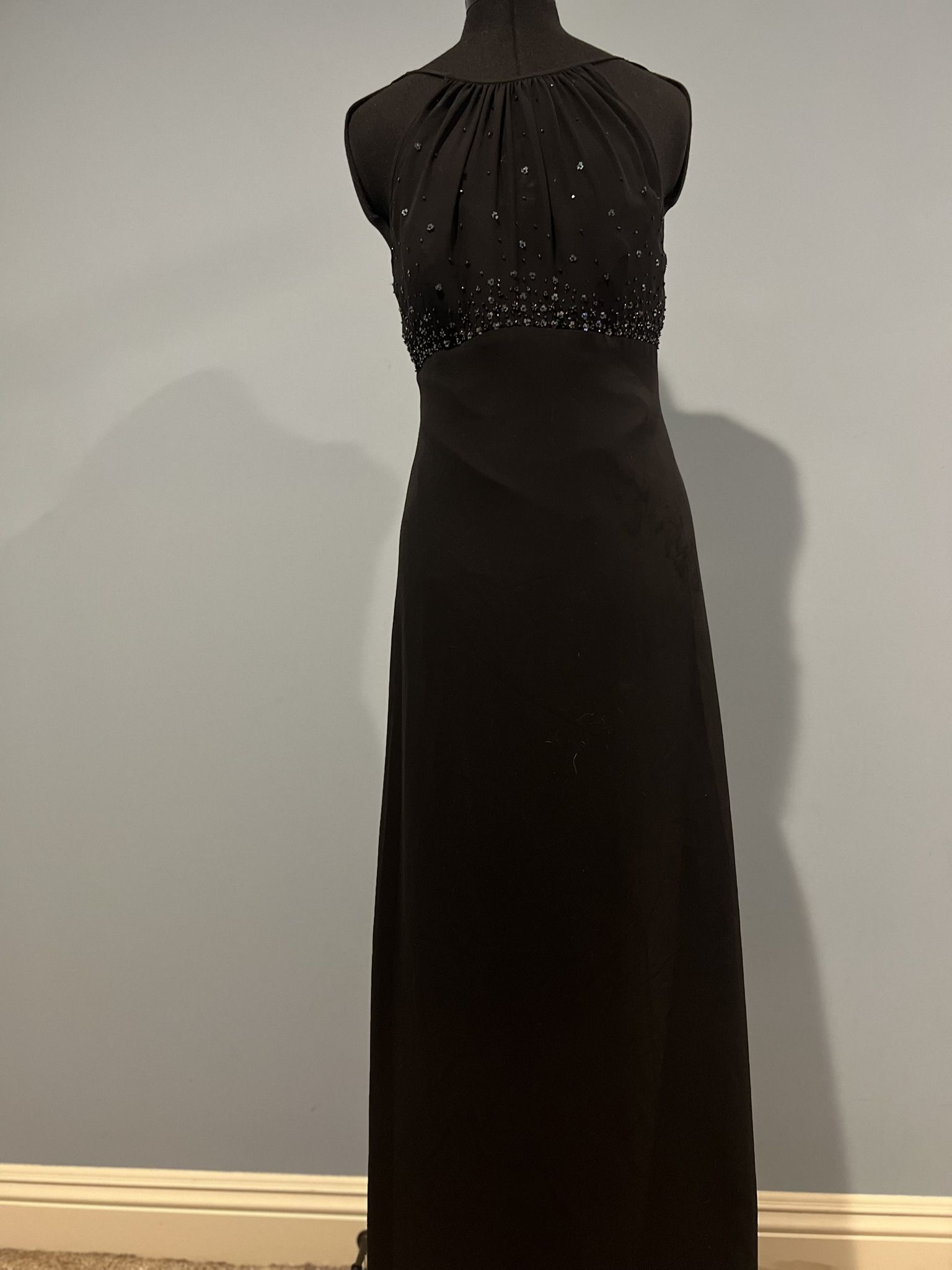 Black formal gown