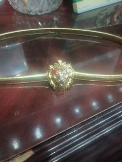 Plated Gold Belt
