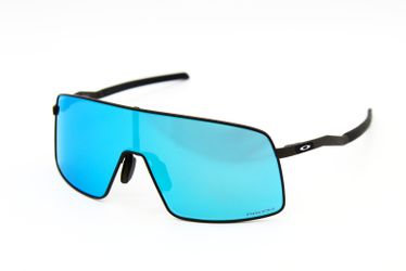 Oakley Sutro Ti OO6013-04 Titanium Sunglasses Prizm Sapphire Blue Lens