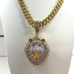 Necklace Gold Plated / Chain Length 20”
