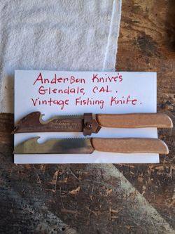Vintage fishing knife.