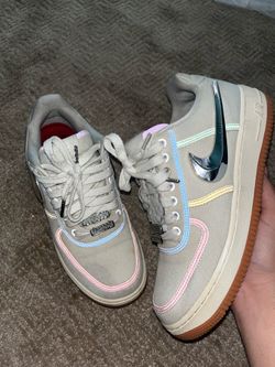 No box travis Scott Nike Air Force 1s