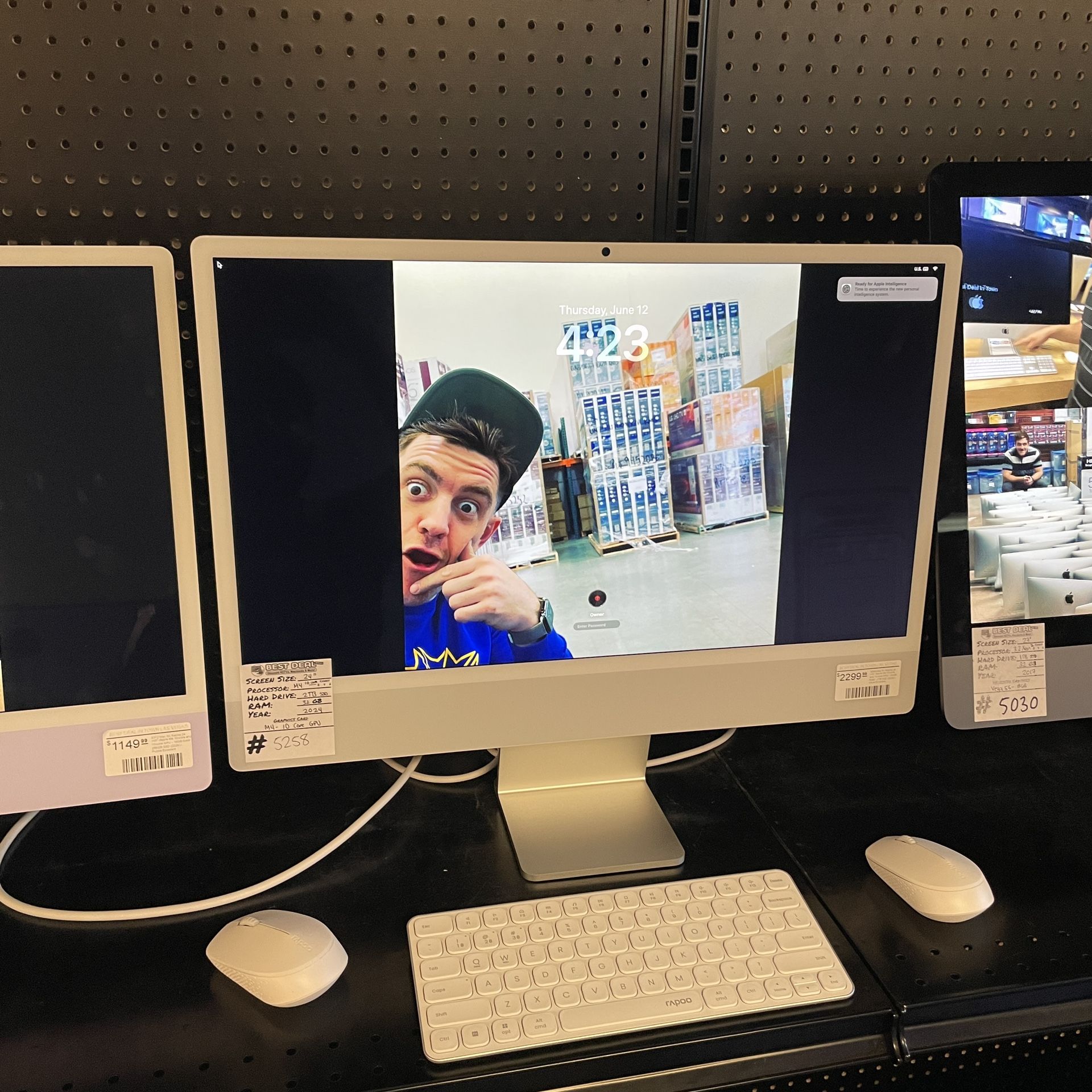 Apple iMac 24” M4 Chip 32GB RAM 2TB SSD 2024 - Silver