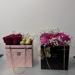 Flower Mix Chocolates Arrangement 