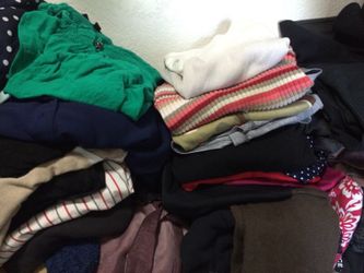 Lots of women clothes
