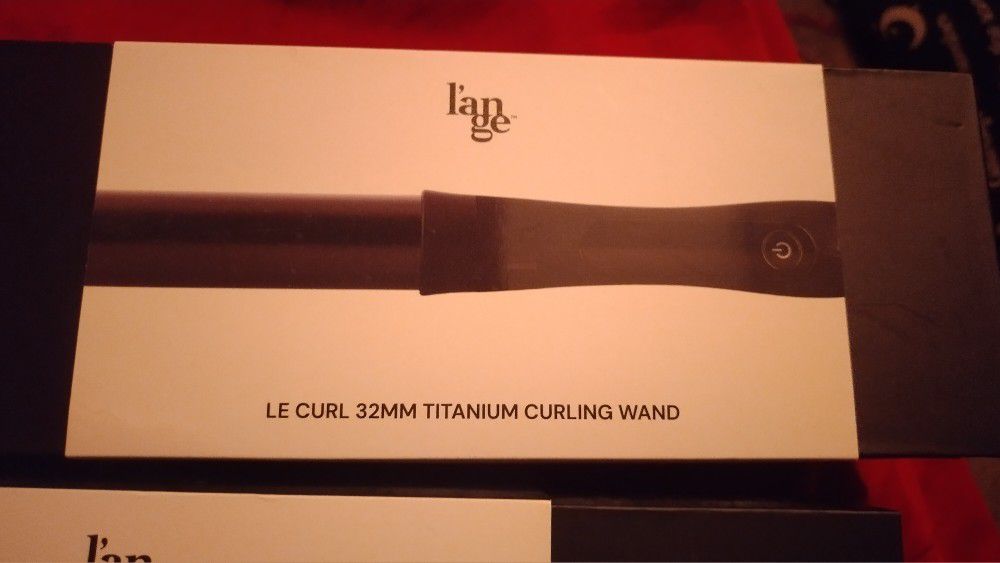 l'ange Curling Wand And Straightener 
