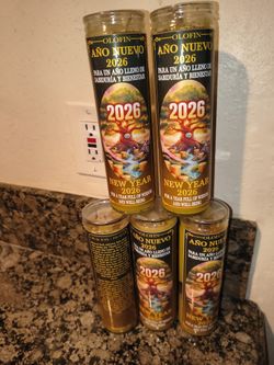 candles for New Year's