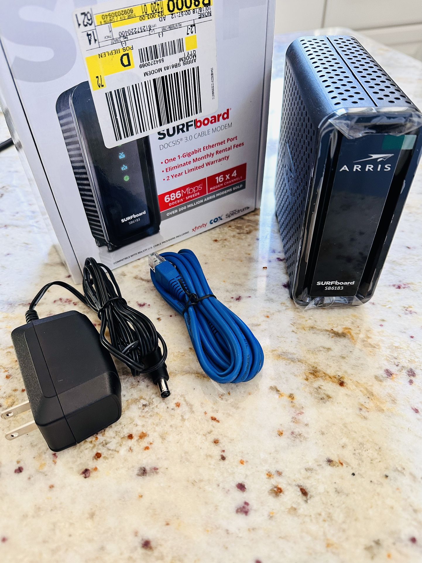 Arris Surfboard SB6183 DOCSIS 3.0 Cable Modem