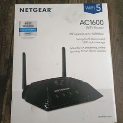 Netgear AC1600 Smart Dual Band WiFi Router (R6260) Open Box