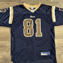 Reebok NFL Equipment On Field  Torry Holt #72  Youth XL  St. Louis Rams Jersey