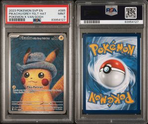 PSA 9 Pikachu With Grey Felt Hat for Sale in Round Lake Heights 