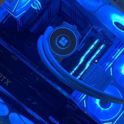 Asus ROG Strix B550-F Gaming, And G.skill Trident Z Royal Bundle.