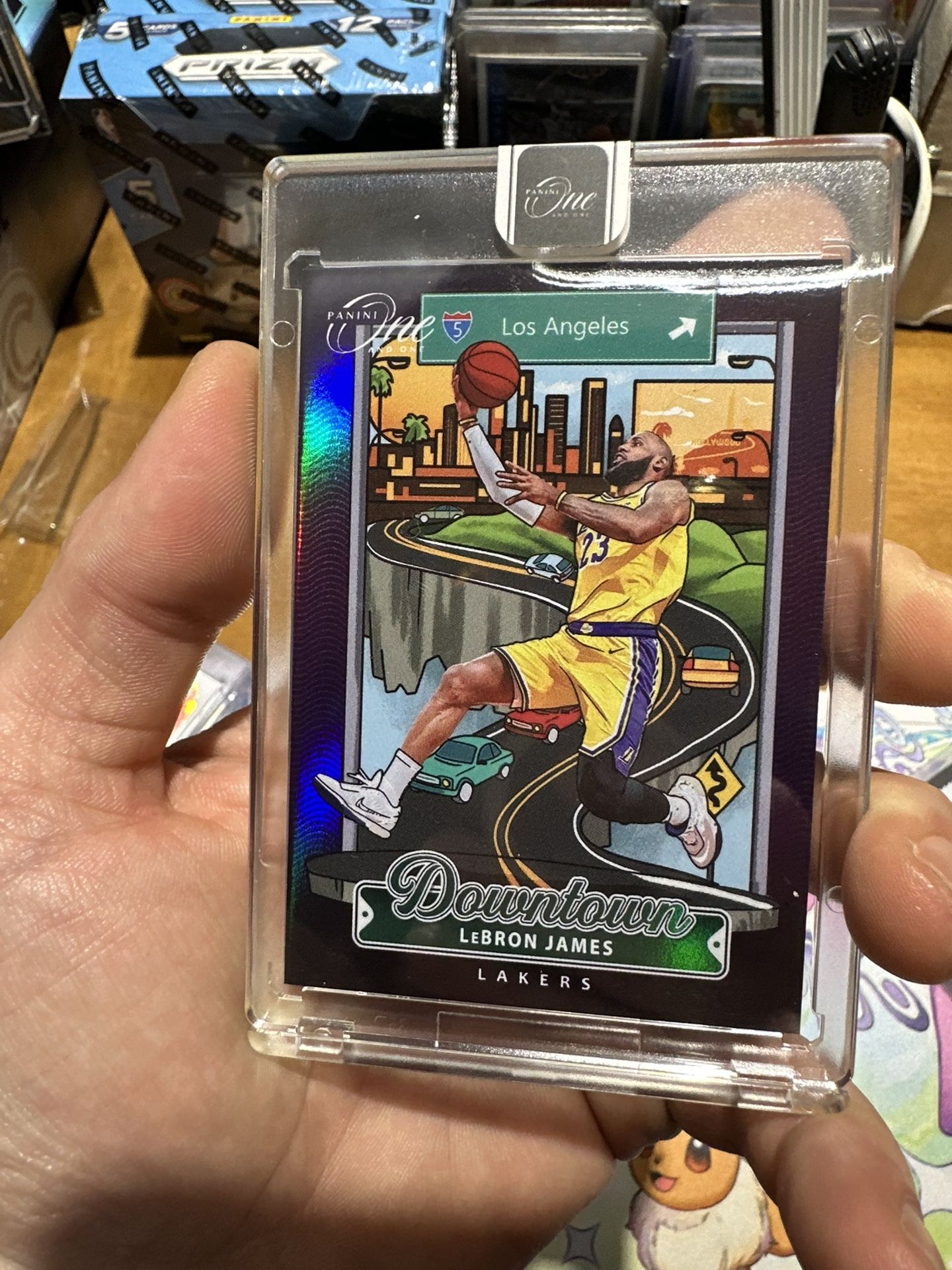 24-25 Panini One And One Lebron James Downtown