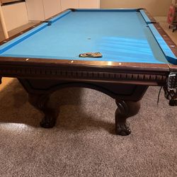 American Heritage Pool Table 8 Foot