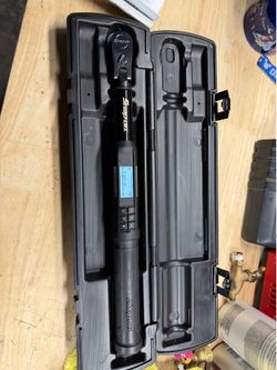 3/8" Drive Flex-Head TechAngle® Torque Wrench (5-125 ft-lb) (Black/Black)
