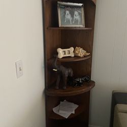 Corner Book Shelf
