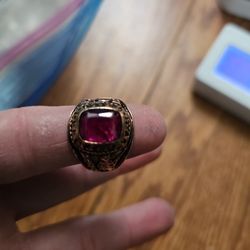 10k 14 gram Solid Gold 1983 Class Ring