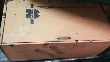 Vintage metal wall cabinet