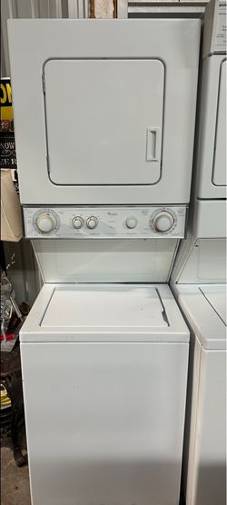 24” Whirlpool Stackable Washer And Dryer