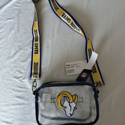 LA Rams Clear Purse