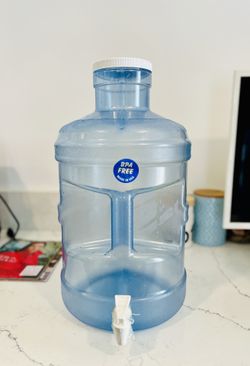 5-gallon water bottle with faucet, BPA Free