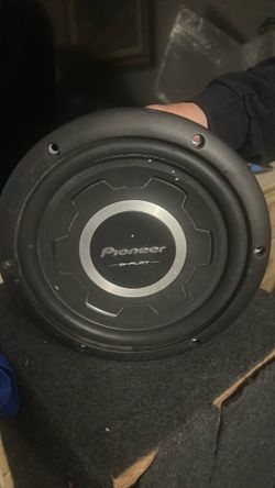 Pioneer 10 inch shallow subwoofer