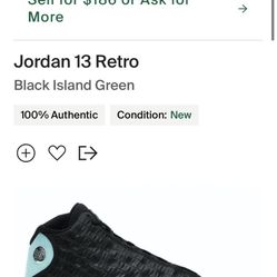 Jordan Island Green 13’s