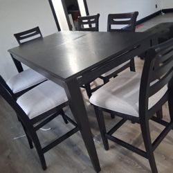 7pcs Counterheight Dining set