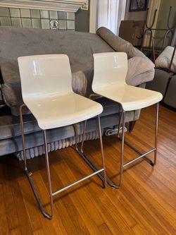 2 IKEA BAR STOOLS