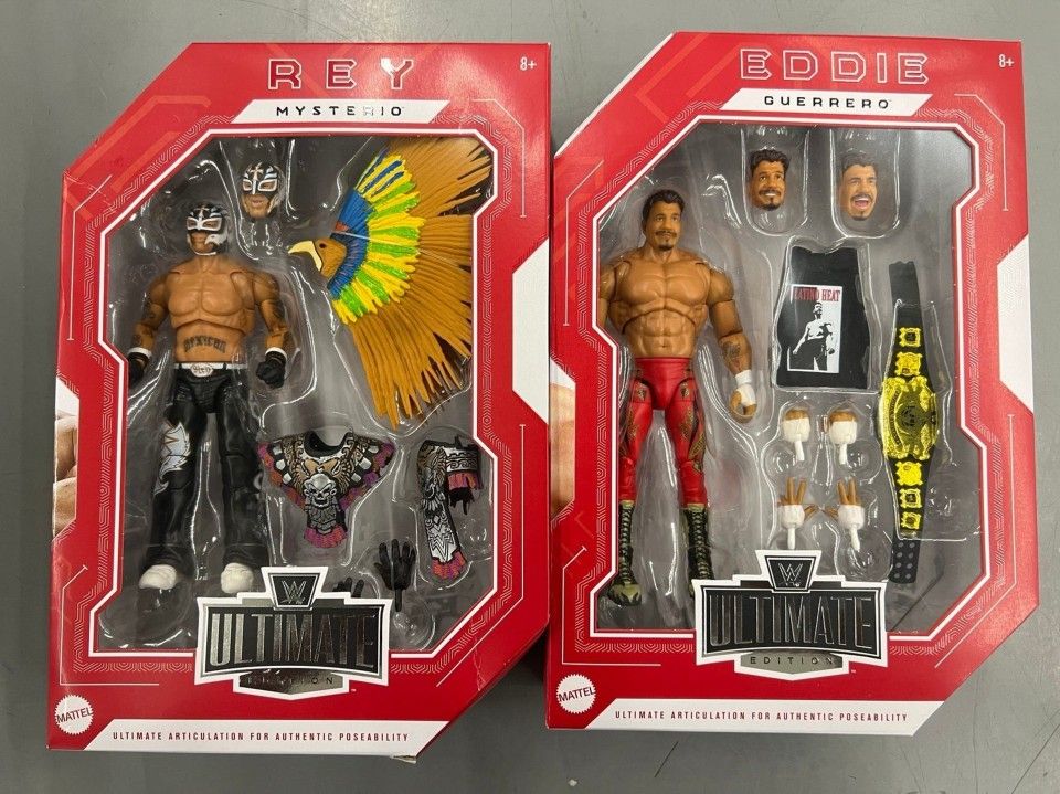 ~WALMART Exclusives WWE Ultimate Edition Eddie Guerrero & Ray Mysterio Jr.