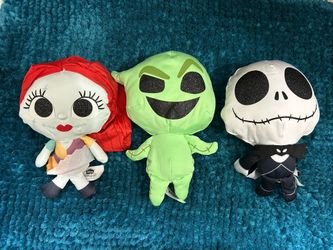 Disney Doorables The Nightmare Before Christmas Plush Complete Set Of 3 