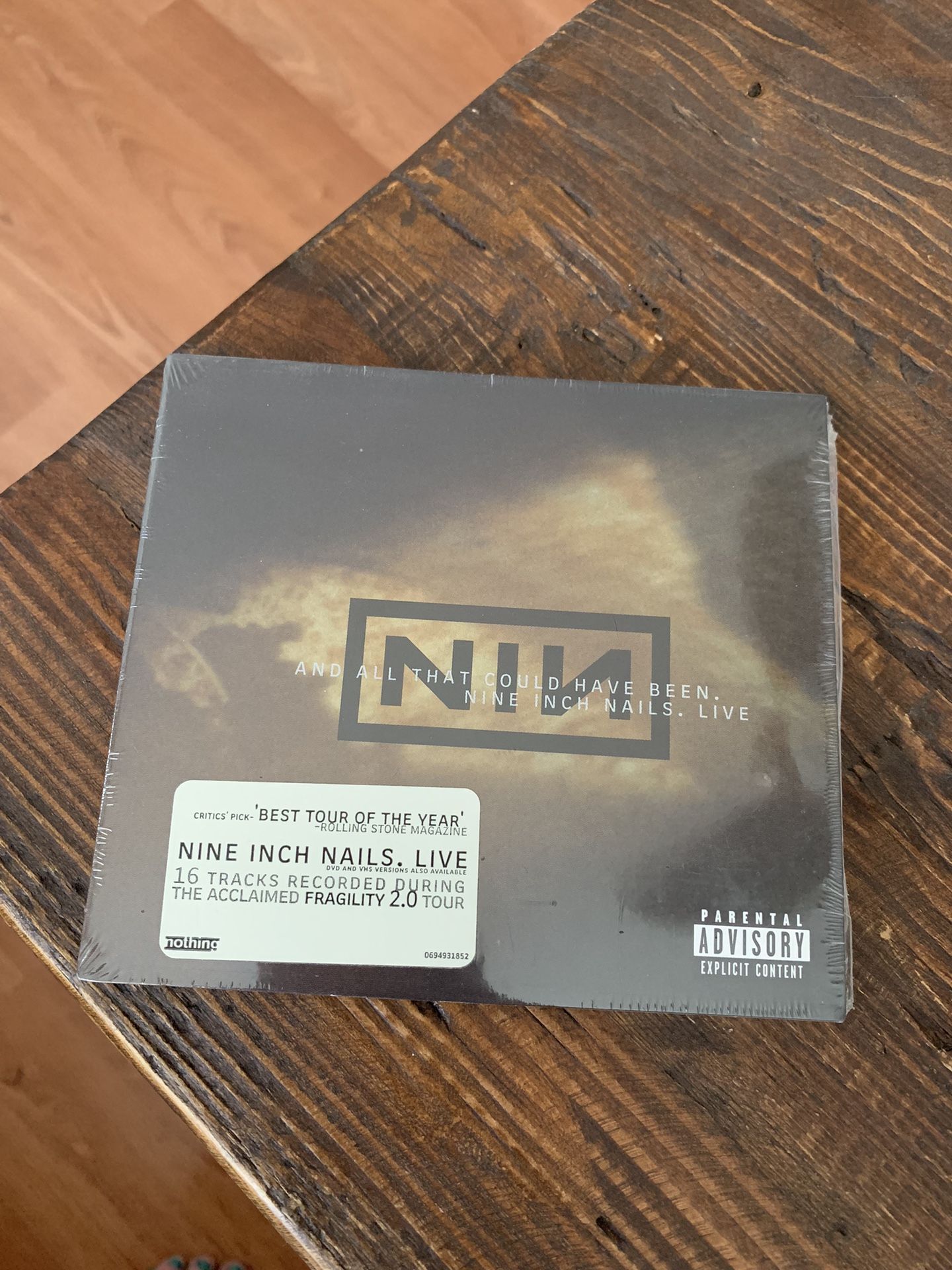 And All That Could Have Been NIN Live CD - Unopened