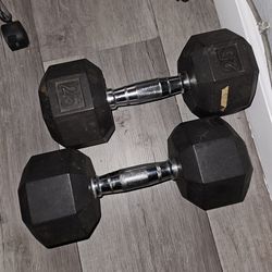 Weights ( pesas 25 libras $50