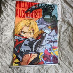 Fullmetal Alchemist Fabric Poster