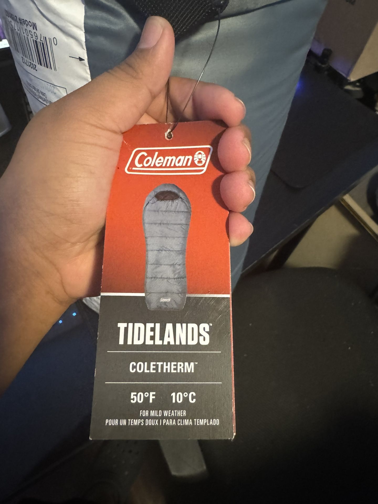 Coleman Tidelands Sleeping Bag 50 Degrees Coletherm