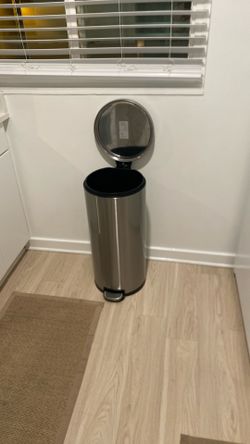 Stainless Steel Kitchen Trash Can